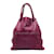 Bottega Veneta Julie Shopper-Tasche aus Leder 147716 Lila  ref.1034074