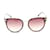 Gucci Square Tinted Sunglasses Brown Metal Plastic  ref.1034126