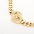Dior Bracciale a catena con logo ingioiellato in oro - vista 6
