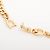 Dior Bracciale a catena con logo ingioiellato in oro - vista 8