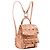 Petit sac à dos Cannage Stardust métallisé doré Dior - vue 2