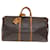 Louis Vuitton Keepall 55 Brown Cloth  ref.1034262