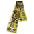 Hermès *** HERMES  HERMES LES PONEYS DE POLO/Kare90/Silk scarf Yellow  ref.1034371