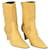 #casadei #beige #leather #quilted #heeled #boots Brown Cream Mustard Cognac Eggshell Caramel  ref.1034522