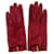 Hermès Gloves Red Deerskin  ref.1034674