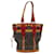 LOUIS VUITTON Monogram Neo Bucket Tote Bag Red M95613 LV Auth 50719 Cloth  ref.1034698
