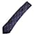 Hermès ***Cravatta HERMES Blu navy Seta  ref.1034995