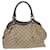 Gucci Brown Small GG Canvas Tote Bag Leather  ref.1035092