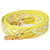 Hermès giallo/Tracolla per borsa bianca con motivo Chevron Bianco Tela  ref.1035160