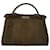 Fendi Olive Peekaboo Top Handle Bag Exotic leather  ref.1035237