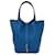 Hermès Picotina Azul 18 Bolsa Couro  ref.1035240