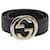 Black GG Guccissima Belt Leather  ref.1035461