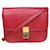 Classic Box Céline Borsa classica media rossa con patta Rosso Pelli esotiche  ref.1035477