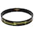 Hermès Schwarzes, schmales Quadrige-Armband aus plattiertem Mel Metall  ref.1035574