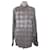 Saint Laurent Camisa xadrez multicolorida de manga comprida Multicor Algodão  ref.1035676