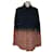 Saint Laurent Mehrfarbiges, langärmliges Hemd mit Ombré-Effekt im Distressed-Look Mehrfarben Baumwolle  ref.1035677