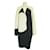Valentino black/Cardigan tricoté blanc Laine Noir  ref.1035716
