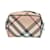 Burberry Vintage Check Cosmetic Pouch Leather  ref.1035722