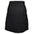 Gucci Mini-jupe trapèze noire en tweed Soie  ref.1035942