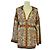 Valentino marrone/Maglione Bandana Jacquard Lurex Oro