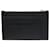 Montblanc Porte-cartes zippé noir à plaque logo Cuir  ref.1036150
