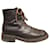 Paraboot p boots 37 Dark brown Leather  ref.1036242