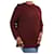 Crimson Suéter canelado bordô Bordeaux Casimira  ref.1036301