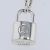 Louis Vuitton Collana con ciondolo Lockit in argento Q93559 - vista 2