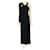 Chanel Boutique Gown Dress Black Wool  ref.1036460