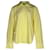 Autre Marque Camisa listrada de botões The Frankie Shop Lui em algodão amarelo  ref.1036682