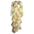 Zimmermann Goldenes, gestuftes Kleid mit Blumenmuster aus mehrfarbiger Seide Mehrfarben  ref.1036683