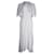 Isabel Marant Etoile Leola Ruffled Broderie Angalaise Midi Dress in White Cotton  ref.1036685