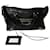 Balenciaga Classic Metallic Edge City Kleine Tasche aus schwarzem Leder  ref.1036701