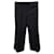 Khaite-Hose mit weitem Bein aus schwarzer Baumwolle  ref.1036723