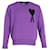 Ami Paris AMI Pullover Ami De Coeur En Laine In Purple Wool  ref.1036729