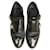 zapatos monje Burberry p 40 Negro Charol Becerro  ref.1036895