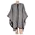 Ralph Lauren Coats, Outerwear Black Grey Leather Wool  ref.1036921
