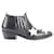 Chiara Ferragni Ankle Boots Black Multiple colors Leather  ref.1037062