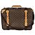 Louis Vuitton Valigia Louis Vuitton Satellite 50 monogramma con tracolla Marrone