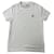 Burberry T-shirt coupe régulière en coton biologique taille M Noir Blanc  ref.1037900