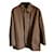 Hermès Mantel aus Baumwolle Braun  ref.1038001