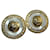 Gianni Versace clip earrings Golden Metal  ref.1038029