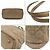 Borsa a tracolla Panarea beige di Christian Dior - vista 6