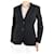 Max Mara Black single-breasted blazer - size UK 8  ref.1038280