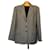 Burberry's jacket size 48 Black White Viscose  ref.1038300