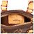 Ciondolo per borsa Speedy micro con monogramma marrone Louis Vuitton - vista 6