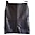 Loewe Leather skirt Black  ref.1038437