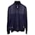 Giacca con zip Brunello Cucinelli in cotone blu navy  ref.1038627