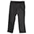 Dolce & Gabbana Straight Jeans aus schwarzer Baumwolle  ref.1038632