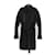 Dior Homme x Hedi Slimane Fall 2006 Black Wool Trench Coat  ref.1038995